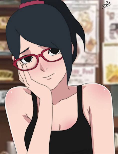Their world stopped, however, when little Sarada was brought into the world. . Hen tai sarada
